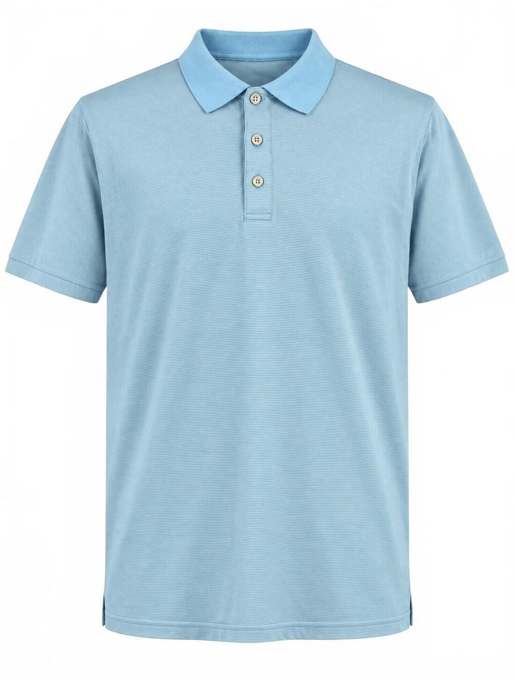 Peter Millar Summer Comfort Large Blue Striped Golf Polo